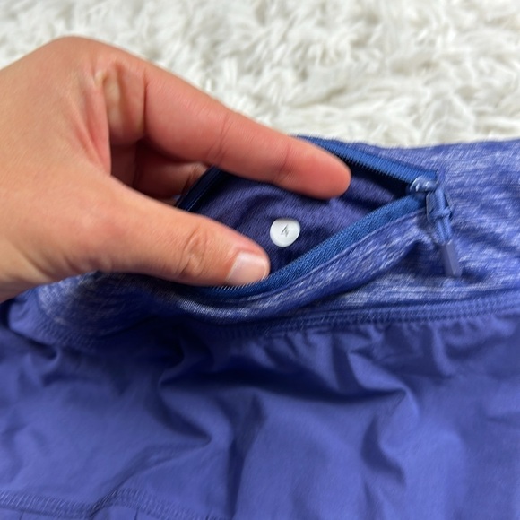 Lululemon Run Speed Skirt Royalty Purple - Picture 6 of 6